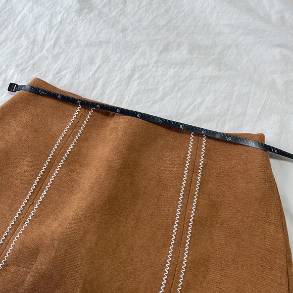 Mini Suede Skirt - Picture 3 of 6